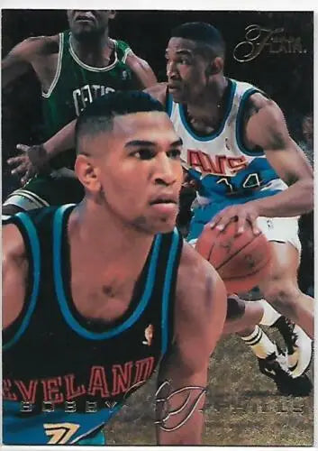 1995-96 Fleer Flair #22 Bobby Phills NM-MT Cavaliers basketball trading card with original gloss