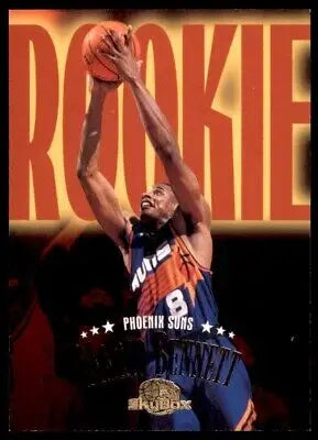 SkyBox Premium 1995-96 Mario Bennett Rookie Card Phoenix Suns #237 displayed center