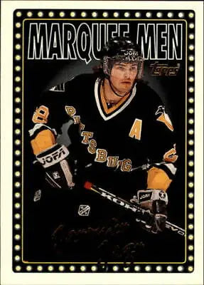 1995-96 Topps #374 Jaromir Jagr Marquee Men Hockey trading card for sale