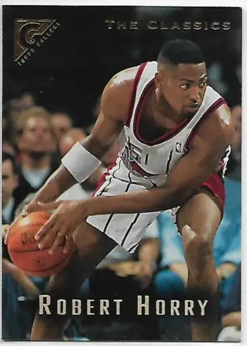 1995-96 Topps Gallery #102 Robert Horry NM Near Mint Rockets original gloss basketball card