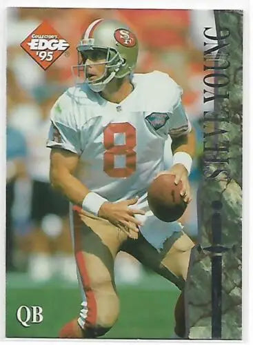 1995 Collector’s Edge Excalibur #139 Steve Young NM-MT 49ers original gloss football card