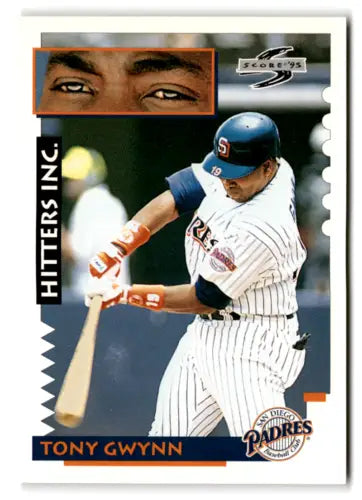 Tony Gwynn 1995 Score #561 baseball card in original gloss, mint Padres condition