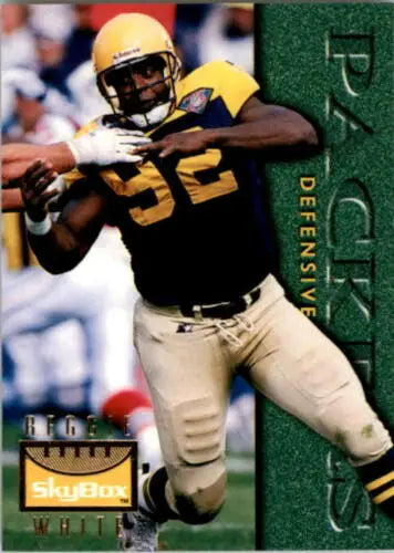 1995 SkyBox Premium #47 Reggie White football card in original gloss, NM-MT condition