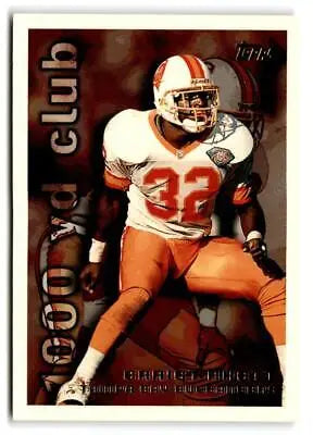 1995 Topps #27 Errict Rhett Carolina Panthers trading card collectible item