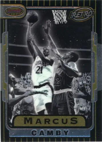 1996-97 Bowman’s Best Marcus Camby Toronto Raptors Basketball Card NM-MT