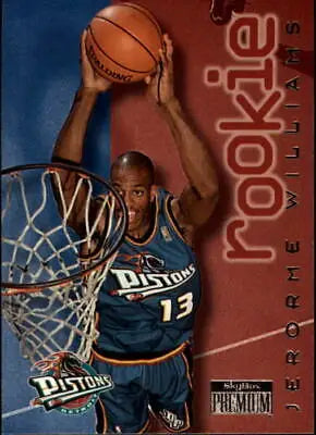 1996-97 SkyBox Premium Jerome Williams Rookie Card Detroit Pistons NM condition