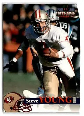 Steve Young 1996 Pro Line II Intense #71 San Francisco 49ers Football Card