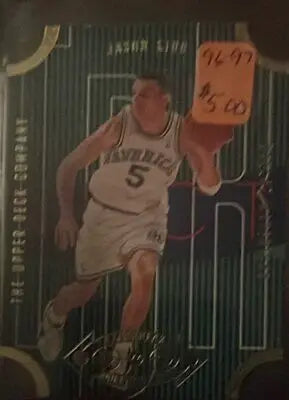 Jason Kidd basketball card from 1996 Upper Deck Fast Break Connections FB2 series