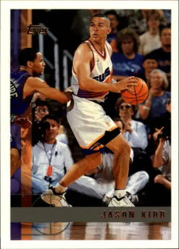 1997-98 Topps Jason Kidd NM-MT Suns basketball card with original gloss details