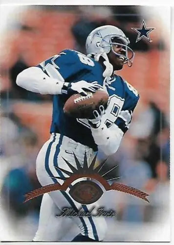 1997 Leaf #15 Michael Irvin NM-MT Cowboys card with original gloss features