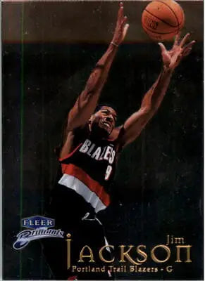 1998-99 Fleer Brilliants #44 Jim Jackson Portland Trail Blazers NBA Card NM-MT