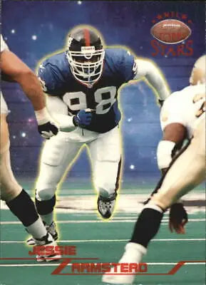 Football trading card of Jessie Armstead from 1998 Topps Stars New York Giants