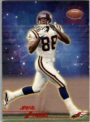 1998 Topps Stars #145 Jake Reed Minnesota Vikings NFL Football Card NM for collectors