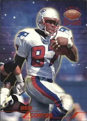 1998 Topps Stars #84 Ben Coates New England Patriots NFL Football Card NM