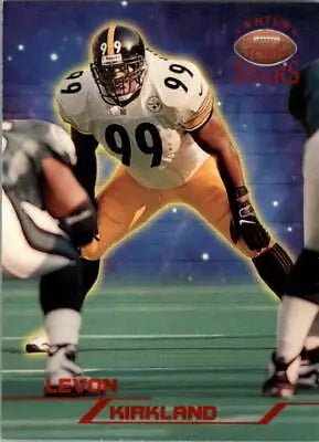 1998 Topps Stars #88 Levon Kirkland Pittsburgh Steelers Football Card in NM condition