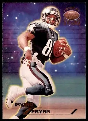 Irving Fryar football card from 1998 Topps Stars Philadelphia Eagles #55 bronze parallel