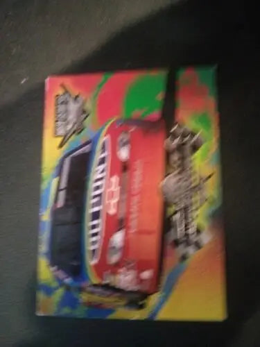 Vibrant Jeff Gordon trading card from 1998 Wheels High Gear collection