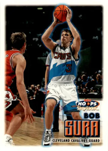 Bob Sura basketball card 1999-00 Hoops #121 original gloss Cavaliers Simply Sandoval