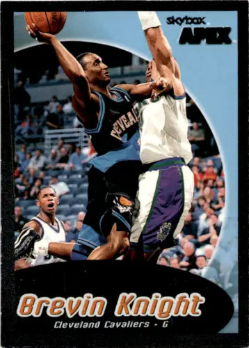 Brevon Knight basketball card from 1999-00 SkyBox Apex with original gloss details