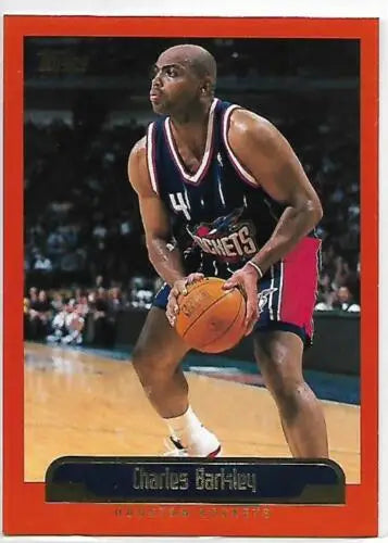 Charles Barkley 1999-00 Topps #146 basketball card with original gloss in NM-MT condition