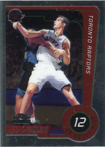 1999-00 Topps Chrome Aleksandar Radojevic Rookie Card for Toronto Raptors NM-MT condition