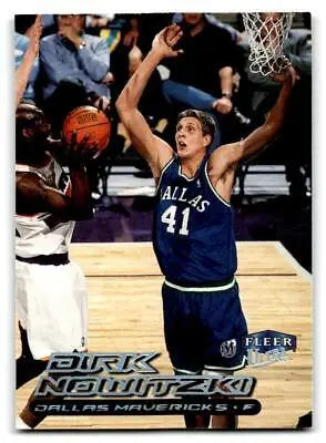 Basketball card for 1999-00 Ultra #53 Dirk Nowitzki trading card collection