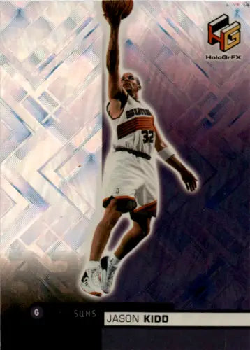 1999-00 Upper Deck HoloGrFX #43 Jason Kidd basketball card in Near Mint condition