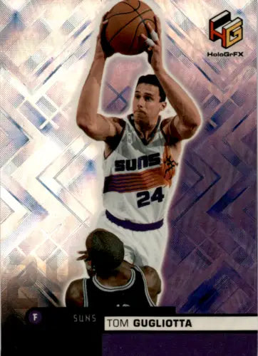 Basketball card featuring Tom Gugliotta from Upper Deck HoloGrFX with original gloss