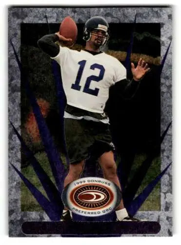 1999 Donruss Preferred QBC Tony Banks Baltimore Ravens Football trading card original gloss