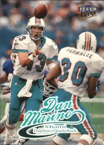 1999 Fleer Ultra #13 Dan Marino NM-MT Dolphins football card with original gloss