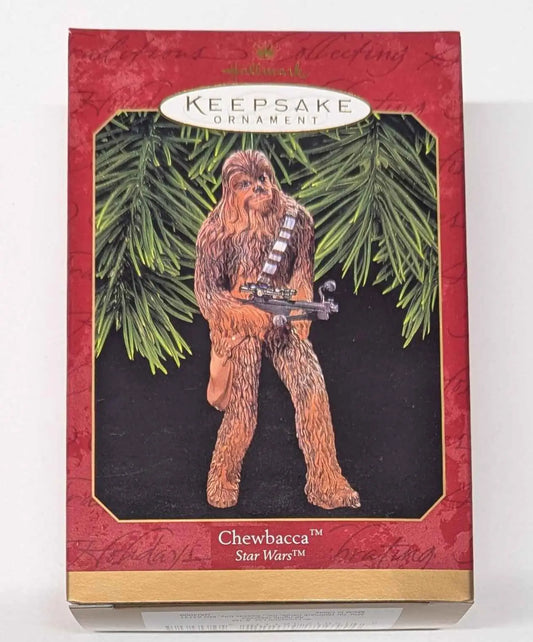 Hallmark Keepsake Ornament box featuring Chewbacca from Star Wars, 1999 edition