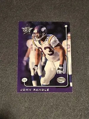 John Randle football card from 1999 Leaf Rookies & Stars #113 collectible set