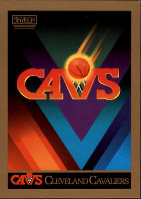 Vintage Cleveland Cavaliers logo with CAVS text for Cavaliers Team Card Basketball Card