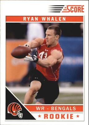 Football player in red jersey catching ball during practice, featuring Ryan Whalen, Cincinnati Bengals