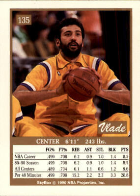 Vlade Divac rookie card featuring him in yellow Los Angeles Lakers jersey holding basketball