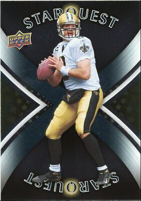 New Orleans Saints player in white and gold uniform for Upper Deck StarQuest collectibles