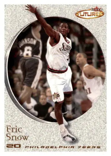 2000-01 Fleer Futures #176 Eric Snow basketball card with original gloss, NM-MT condition