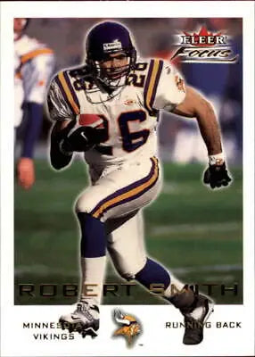 2000 Fleer Focus #105 Robert Smith Minnesota Vikings NFL Football Card NM-MT image