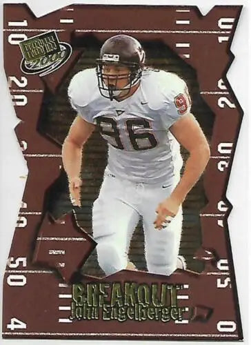 2000 Press Pass Breakout #BO18 John Engelberger NM-MT 49ers original gloss football card