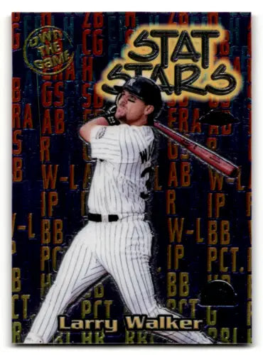 2000 Topps Chrome Own the Game OTG13 Larry Walker baseball card with original gloss