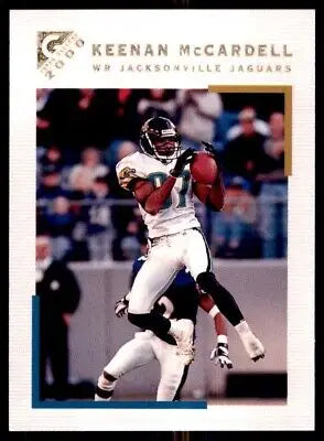 Keenan McCardell 2000 Topps Gallery Jacksonville Jaguars football card display