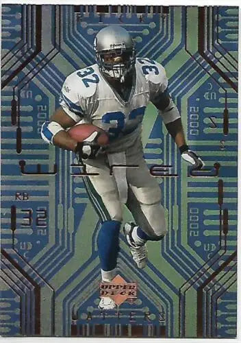 2000 Upper Deck Wired Ricky Watters NM card with original gloss featuring Seahawks