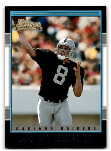 2001 Bowman Marques Tuiasosopo Rookie Raiders NM-MT card with original gloss finish