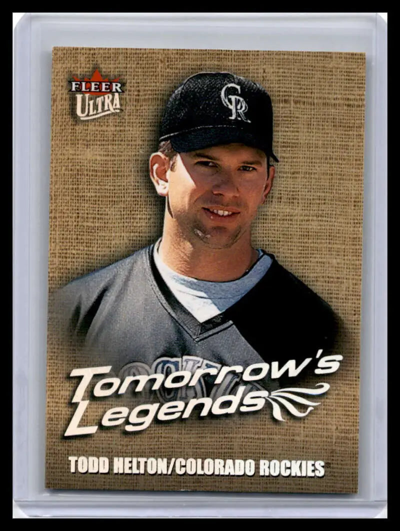 Fleer Ultra Tomorrow’s Legends 4TL Todd Helton Baseball Card from Colorado Rockies