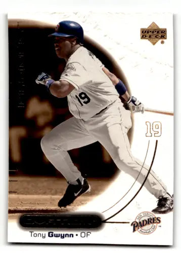 2001 Upper Deck Ovation #51 Tony Gwynn baseball card with original gloss in NM condition