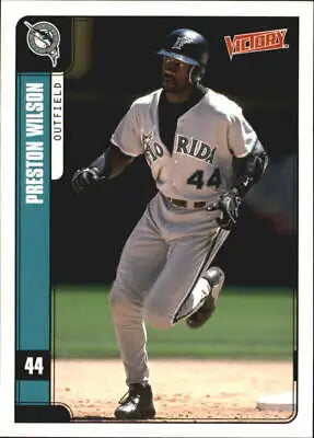 2001 Upper Deck Victory Preston Wilson baseball card Florida Marlins NM-MT