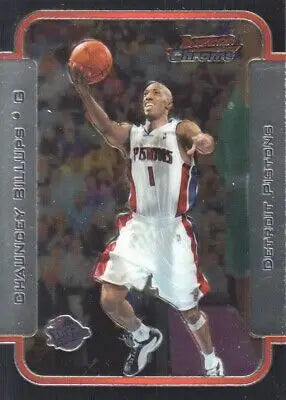 2003-04 Bowman Chrome Chauncey Billups Detroit Pistons Basketball trading card