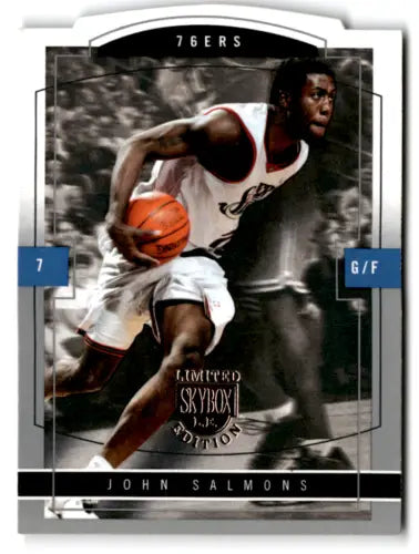 John Salmons basketball card from 2003-04 SkyBox LE Retail with original gloss finish