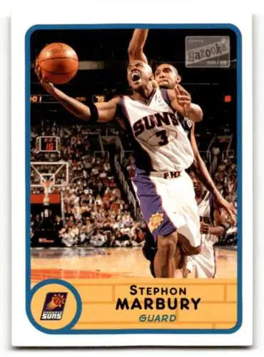 Stephon Marbury Phoenix Suns basketball card 2003 Bazooka #12 original gloss EX/NM