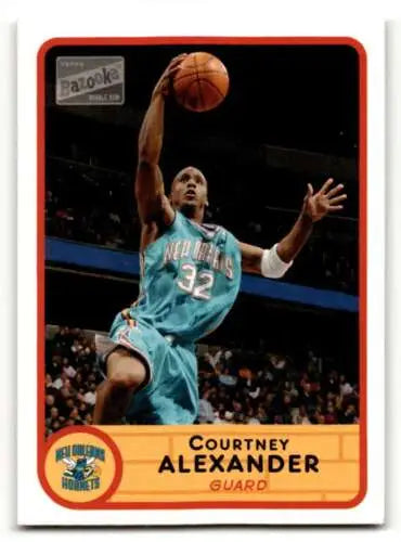 2003 Bazooka #15 Courtney Alexander New Orleans Hornets Basketball original gloss card